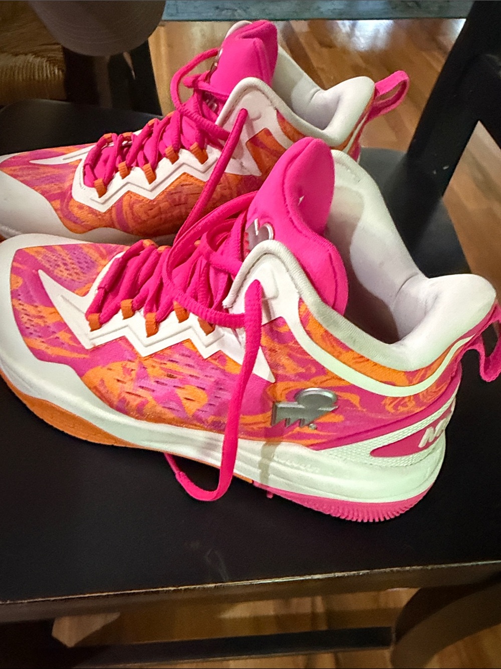 Women’s Pink & Orange Athletic Sneakers